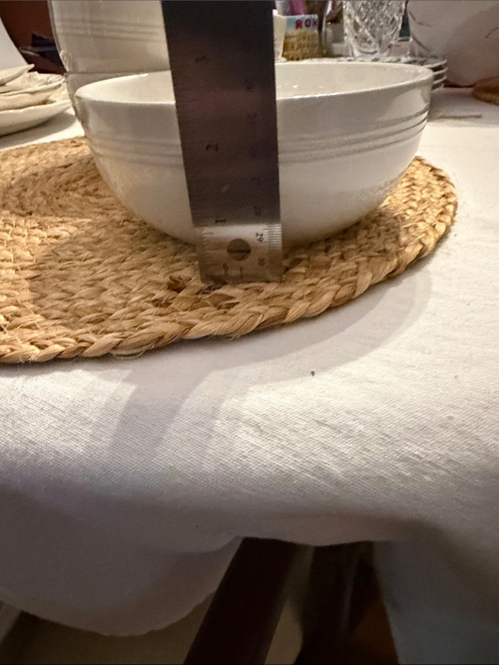 Le Creuset cereal bowls (3) White Ceramic Bowls